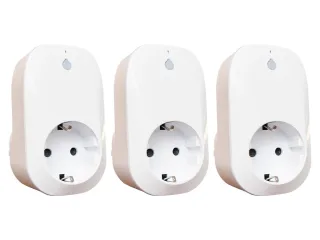 SHELLY WLAN-Steckdose Plug, 16 A, Messfunktion, weiß, 3 Stück