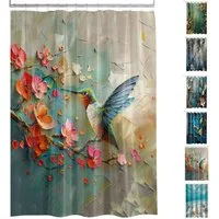Sanilo Duschvorhang mit Motiv, viele schöne Duschvorhänge zur Auswahl, Breite 180 cm, 100% wasserdicht, Anti-Schimmel-Effekt, hochwertige Qualität