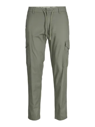 JACK&JONES - JPSTACE SUNNY CARGO agave green - Gr. - 32