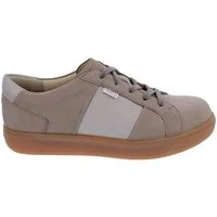 Finn Comfort Finn Comfort Halbschuh Malita 2793-903104, Nubukleder, Beige mit Metal Schnürschuh