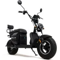 EVERCROSS TECH E-Motorroller 702, 60V-30Ah Lithium, AM-Führerschein, 2000 Watt, 85KM, 45 km/h, 2000,00 W, 45 km/h, LED-Anzeige, Blinker, Funkschlüssel, Alarmanlage, Doppelstoßdämpfer