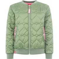 Zwillingsherz Steppjacke Bomberjacke mit gesteppten Herzen, mit Taschen und Reißverschluss
