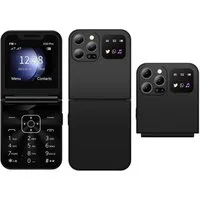 Athlix SERVO A50 PRO Flip Mobiltelefon 2G GSM Rentner Kinder Smartphone Klapphandy (180° Flip-Design, Dual-SIM, große Tasten)