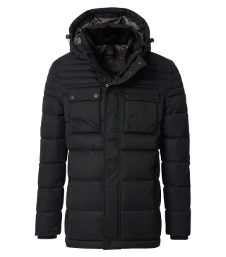 CASAMODA - Steppjacke schwarz - Gr. - XL