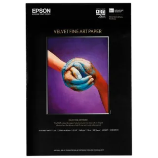 Epson Velvet Fine Art Paper A 3+ 20 Blatt, 260 g S 041637