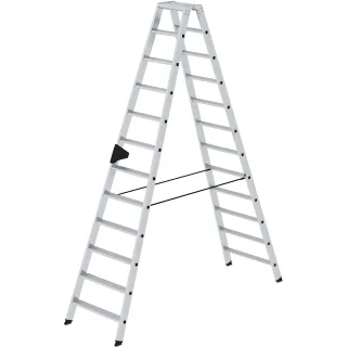 Munk Stufen-Stehleiter beidseitig begehbar - 040224