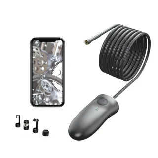 8mm 1200P 2MP Wireless WIFI Handheld Endoscope Inspection IP68 Waterproof for Automotive Repair Pipe Inspection