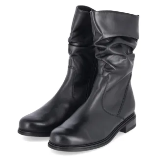 Gabor Slouchy Boots - Gr. 37 - Schwarz - Glattleder