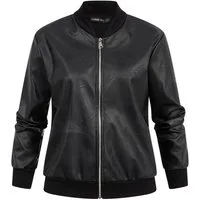 CLOUD 5IVE Bomberjacke CLOUD 5IVE Blouson Bomberjacket Fauxleather (1-St)