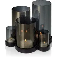 PHILIPPI Teelichthalter Philippi Windlicht Lichtermeer anthrazit 119002