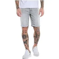emilio adani Jeansshorts Herren Denim Shorts, Hellgrau
