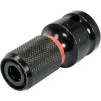 Yato Bit-Set Adapter udarowy do bitów 1/2"-1/4", Schlagfester Bit-Adapter 1/2" auf 1/4" HEX, 1-St., Schlagfester Bit-Adapter 1/2" auf 1/4" HEX