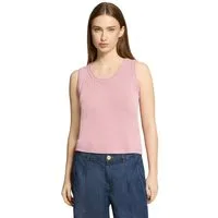 Cartoon Stricktop Damen mit Rundhalsausschnitt