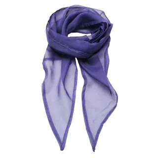 Premier Damen Chiffon-Schal / Chiffon-Halstuch (Violett)
