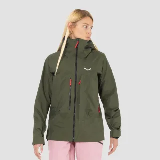 SALEWA - Sella 3 Layers Powertex Hardshell Jacke Damen - Grün (Gr.38)