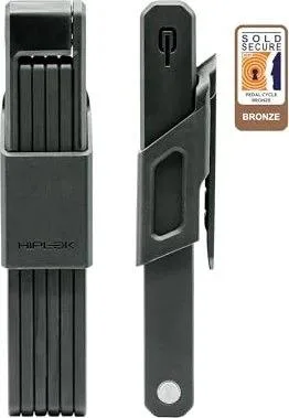 Hiplok Switch 105 Faltschloss 28 cm all black