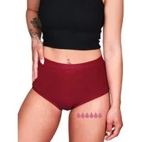 Taynie Periodenslip Comfort bamboo ultra - Saugstarke High-Waist Periodenunterwäsche (1-St., 1er-Pack) Ultra Dry Technologie & Bambus-Viskose – weich, atmungsaktiv & sicher