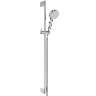 Ideal Standard Brausekombination Idealrain 944mm 2-fach-Handbrause d:100mm 6l, Chrom, BE236AA BE236AA