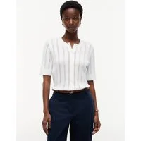 Tommy Hilfiger Chinohose COTTON SLIM STRAIGHT CHINO Baumwollmischung, straight fit