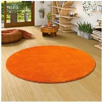 Snapstyle Hochflor-Teppich Hochflor Shaggy Teppich Palace Rund, Rund, Höhe: 36 mm