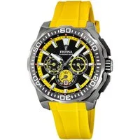 Festina Chronograph Chrono Bike 2025 F20725/1, Quarzuhr, Armbanduhr, Herrenuhr, analog, Tag, Stoppfunktion