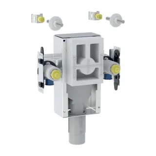 Geberit GIS Waschtisch Element 461435001 für Einlocharmatur, Unterputz Geruchsverschluss