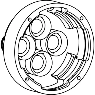 Hansa Verlängerungssatz 59912754 20 mm, für Hansavarox Unterputz System