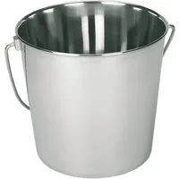 Kerbl Eiseimer Edelstahleimer 5,7ltr. Kerbl 29375 Eimer Wassereimer