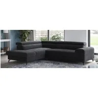 COTTA Ecksofa Aura L-Form, B: 260 cm, mit Bettfunktion, Bettkasten & Kopfteilverstellung