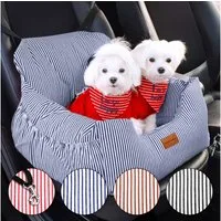 Wahre Tierliebe Hunde-Transportbox Premium Hunde Autositz inkl. Sicherheitsgurt bis 12,00 kg, Verschiedene Größen, Verschiedene Farben