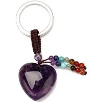 Firetti Schlüsselanhänger Schmuck Geschenk Herz, mit Edelsteinen