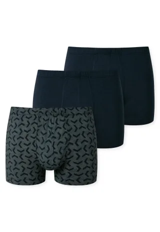 SCHIESSER - 3PACK Shorts sortiert 1 - Gr. - 7