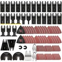 Kityhome Sägeblatt 116-tlg. Multitool-Zubehörset, Sägeblätter, kompatibel (112-St), 116-teiliges,Passend für alle gängigen Oszillationswerkzeuge