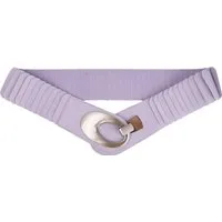 MIRROSI Taillengürtel Leo Unifarbe breit 6cm für Taillenumfang 85 bis 110cm, ONESIZE (Angenehmes Tragesgefühl, Leopard Muster, Unifarben) Breiter Stretch Gürtel