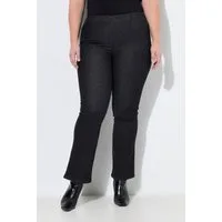 MIAMODA Regular-fit-Jeans Bootcut-Jeggings mit Schlag Stretchdenim
