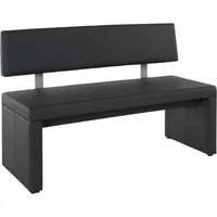 OTTO home Sitzbank Charissa, mit Lehne, Breite 140, 160 oder 180 cm