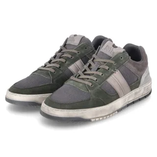 Bullboxer Low Sneaker  Grün - Gr. 40 -  Textil