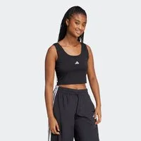 adidas Sportswear Tanktop ESSENTIALS SMALL LOGO COTTON LIFESTYLE schmale Passform, leichtes und luftiges Design