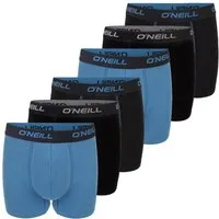 O'Neill Boxershorts Herren Retroshorts Männer Unterwäsche (Vorteilspack, 6-St) Basic Boxer mit Stretch