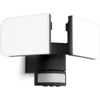SSC-LUXon LED Außen-Wandleuchte ETHIR Außenwandleuchte mit Bewegungsmelder IP54 neutralweiß LED 230V, Neutralweiß