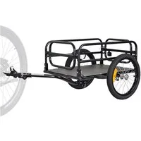 TIGGO Fahrradlastenanhänger Tiggo Klappbar Fahrrad Lastenanhänger Fahrradanhänger 70 Liter, Aus strapazierfähigem Stahlrahmen -Große Ladefläche bis 70 Liter