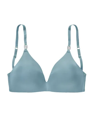 LASCANA - LASCANA Push-up-Bralette mit Racerback light petrol - Gr. - 85B