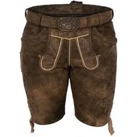 Spieth & Wensky Trachtenlederhose HAVEL tabak holz