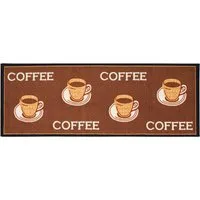Andiamo Küchenläufer Coffee, rechteckig, Höhe: 5 mm, Motiv Kaffee, mit Schriftzug, Küche, Kundenliebling