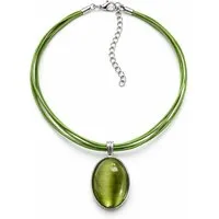 COLLEZIONE ALESSANDRO Kette mit Anhänger Stone, ovaler Anhänger