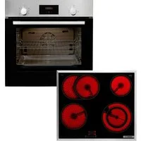 BOSCH Backofen-Set HBD231VR61, mit Teleskopauszug nachrüstbar, ecoClean Direct, Leichte Reinigung durch beschichtete Rückwand & schneller powerBoost