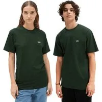 Vans T-Shirt LEFT CHEST LOGO TEE mit kleinem Logodruck auf der Brust, hüftlang