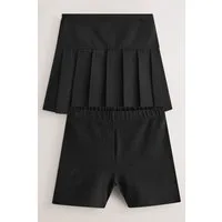 Next Plisseerock Faltenrock mit Shorts, 2er-Pack (2-tlg)