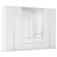 OTTO home Drehtürenschrank Kleiderschrank Schrank Garderobe AGORDO mit Dekor- oder Hochglanzfront (in zwei Griff-Farben, Breiten 91-360 cm) mit Außenschubkästen, in 7 Breiten und 2 Höhen MADE IN GERMANY