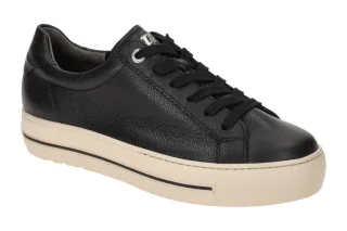 Paul Green Plateau Sneaker 5241-01 Schwarz - Beige XL Extra-Light
